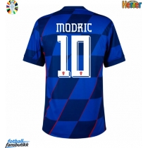 Kroatia Luka Modric #10 Bortedrakt EM 2024 Kortermet
